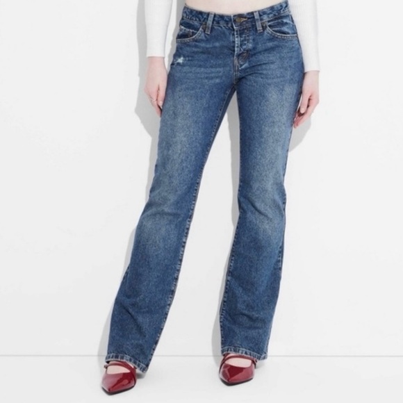 wild fable Denim - NWT Wild Fable Easy Rigid Low-Rise Bootcut Medium Wash Size 4